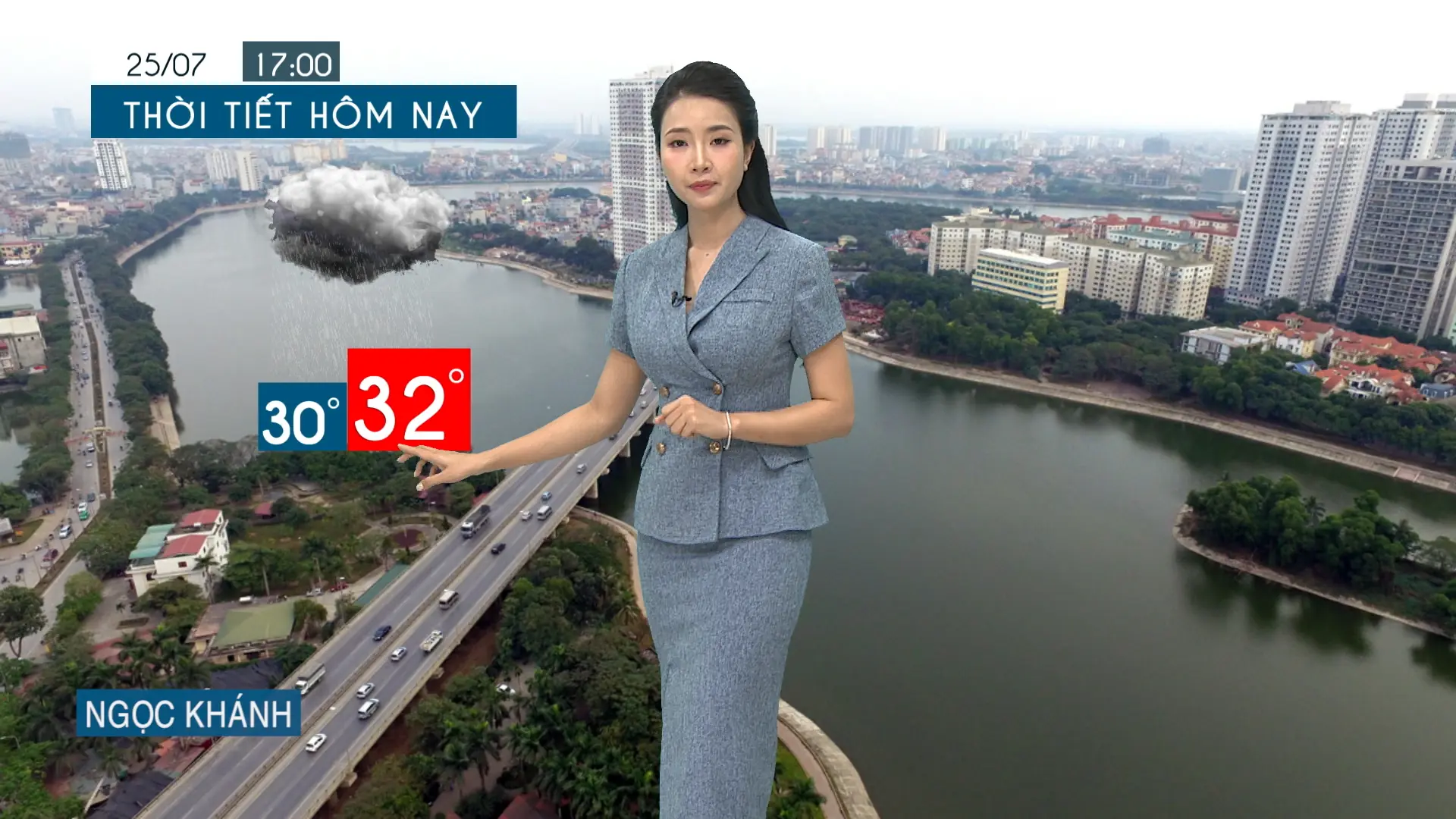 Dự báo thời tiết tối | 25/07/2025